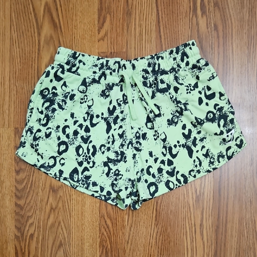 GymShark Animal Graphic Athletic Women's 2" Shorts/ Small